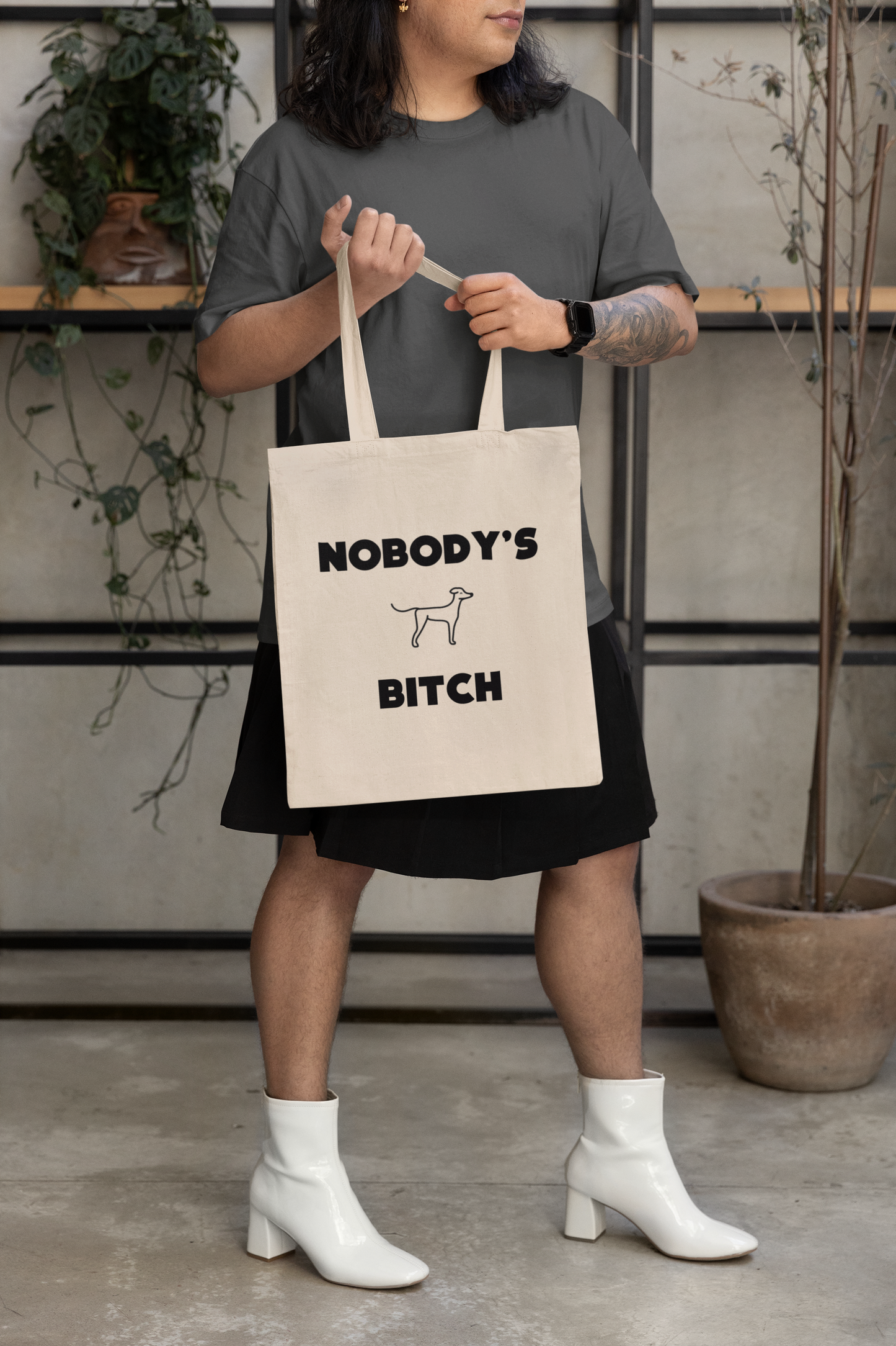 Nobody's Bitch Tote Bag