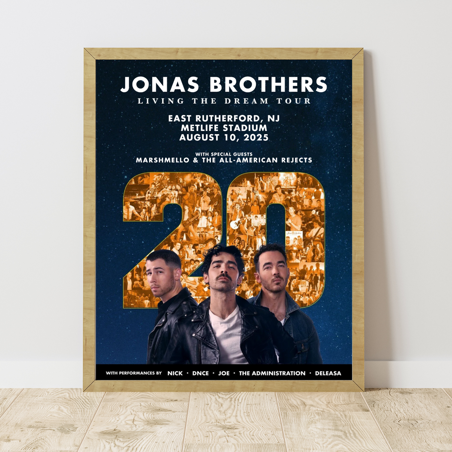Custom Jonas Brothers Tour