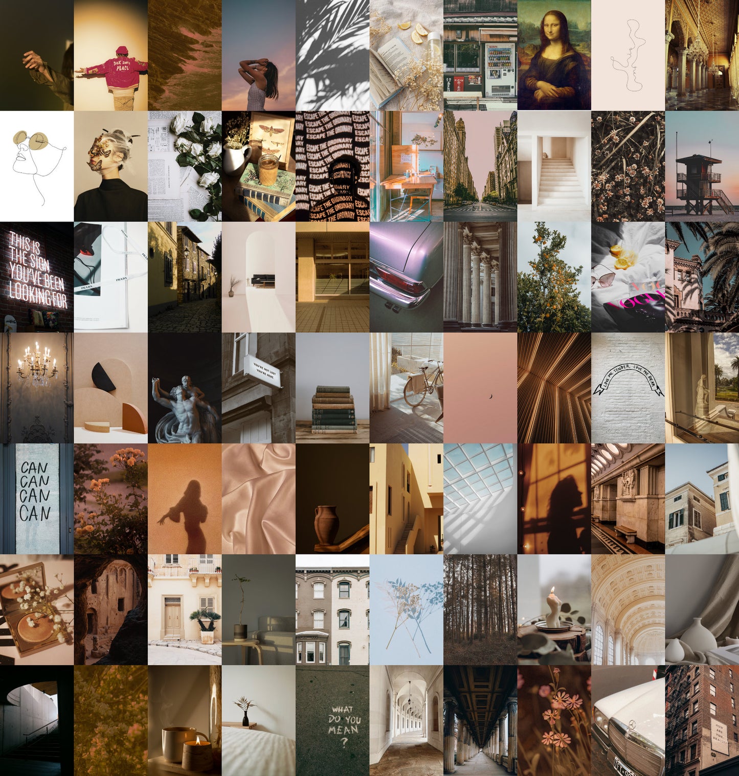 Neutral Collage Kit - Digital