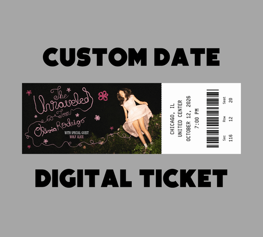 Unraveled Tour Ticket