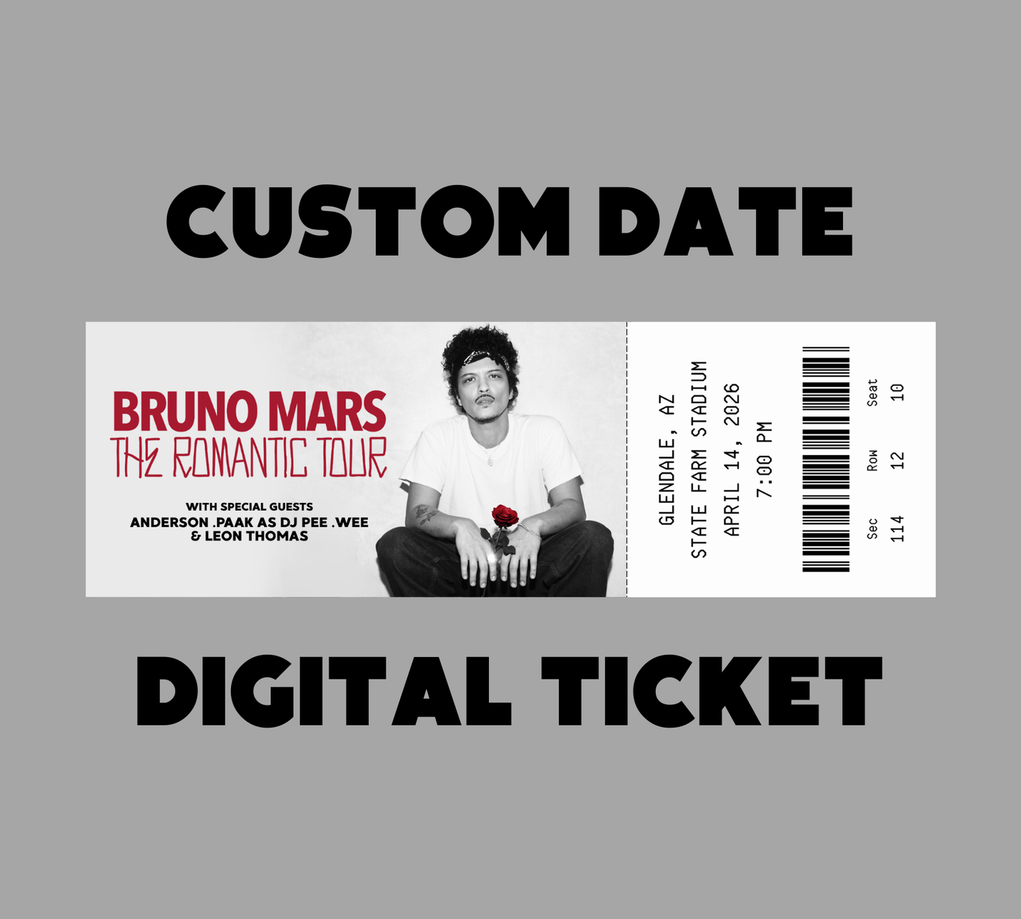 The Romantic Tour Ticket
