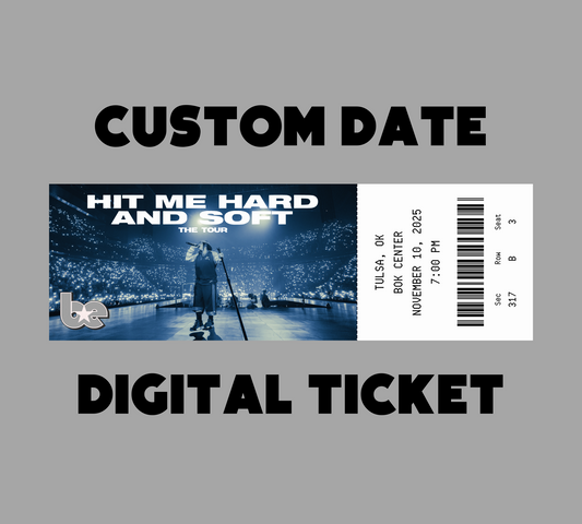 Billie Eilish Tour Digital Ticket 2