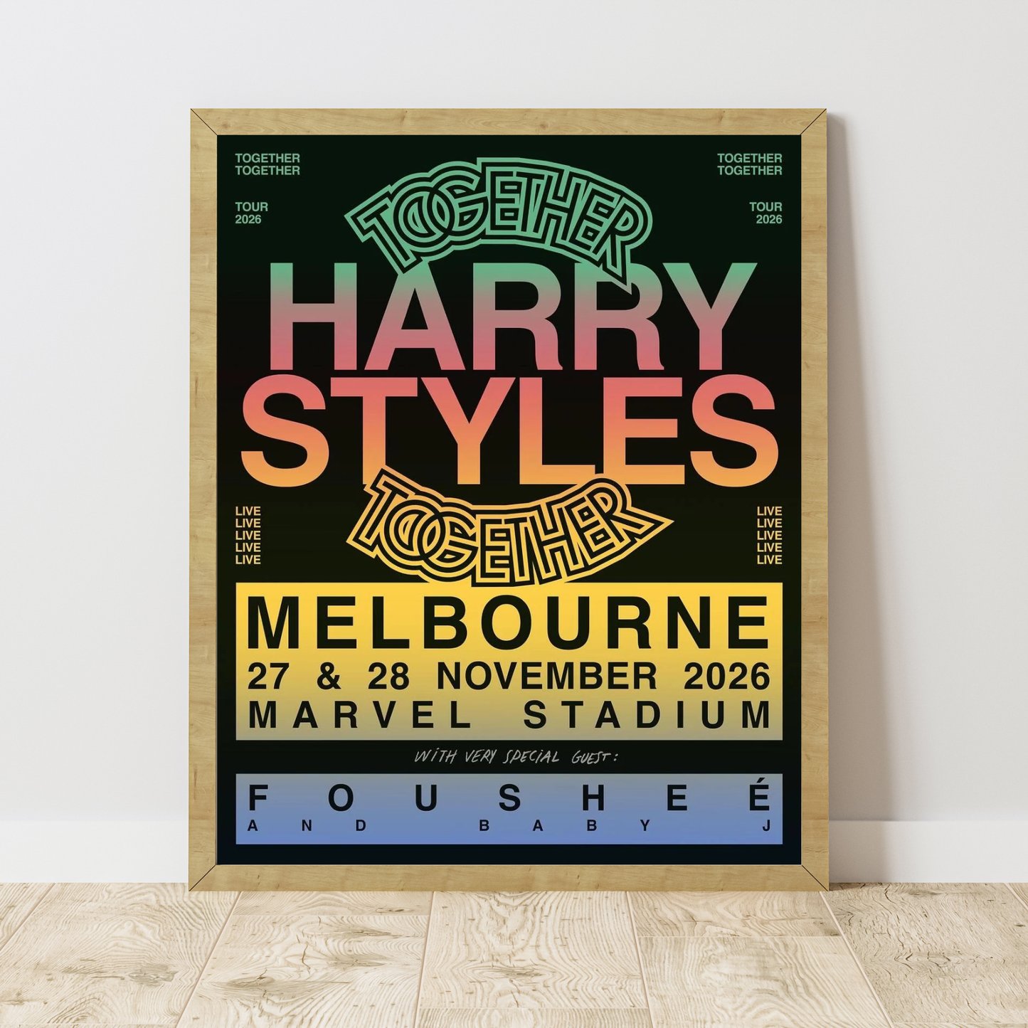 Together, Together Tour Poster