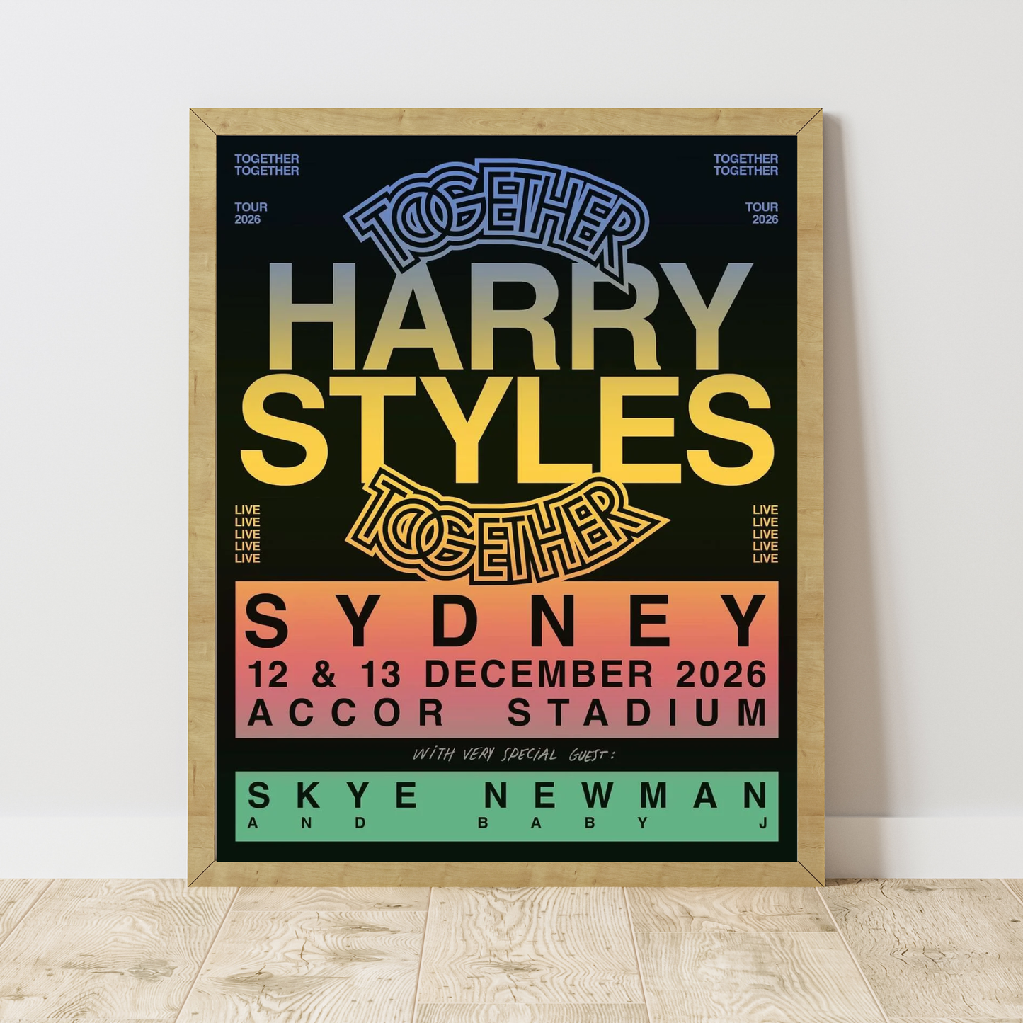 Together, Together Tour Poster